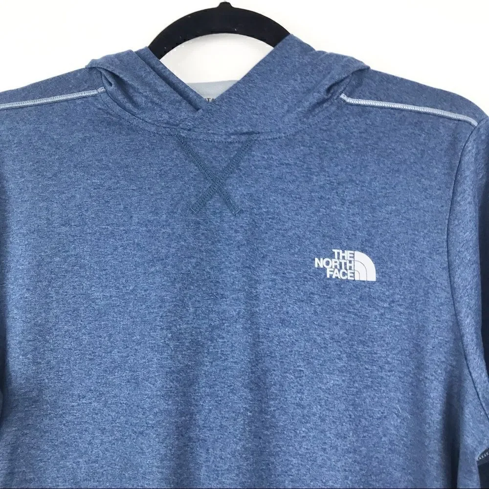 The North Face Blue Long Sleeve FlashDry Layering Hoodie